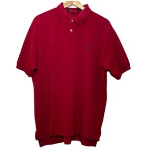 Polo Ralph Lauren Red Polo Shirt XL